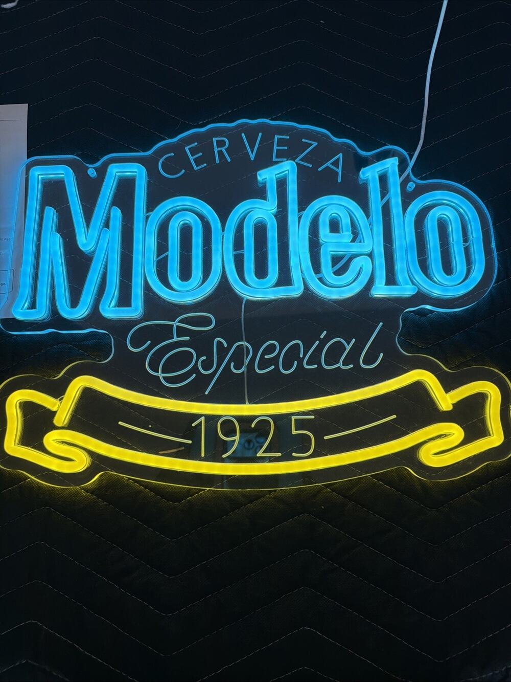 Modelo Especial Beer LED Neon Sign 16.5” Bar Man Cave Wall Decor USB Dimmable